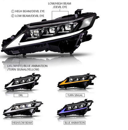 ART.4868 FARI ANTERIORI Toyota Camry 2018-2024