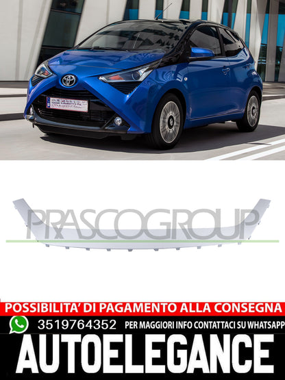 Prasco Front bumper molding WITH PRIMER for TOYOTA AYGO 527110H900 