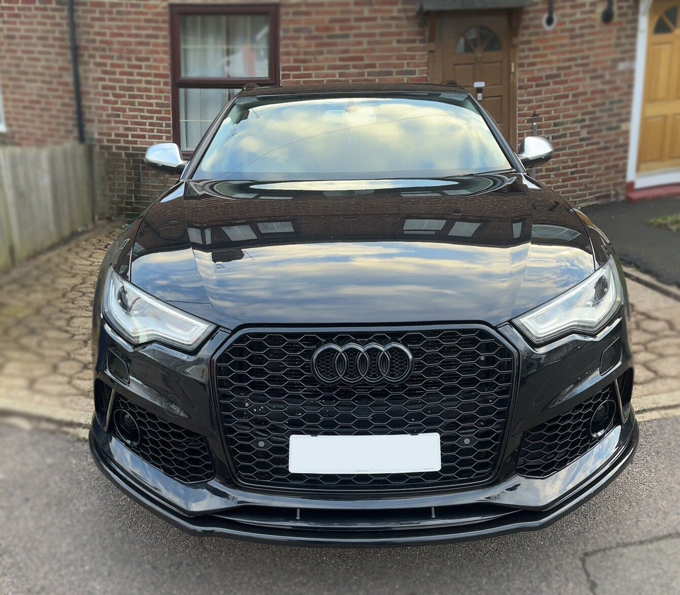 Splitter Anteriore AUDI RS6 C7-C7 Facelift 2013-2017 Con ABE TÜV