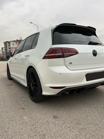 Splitter Laterali Posteriori 💫💫VW VOLKSWAGEN Golf MK 7 R 2013-2016💫💫