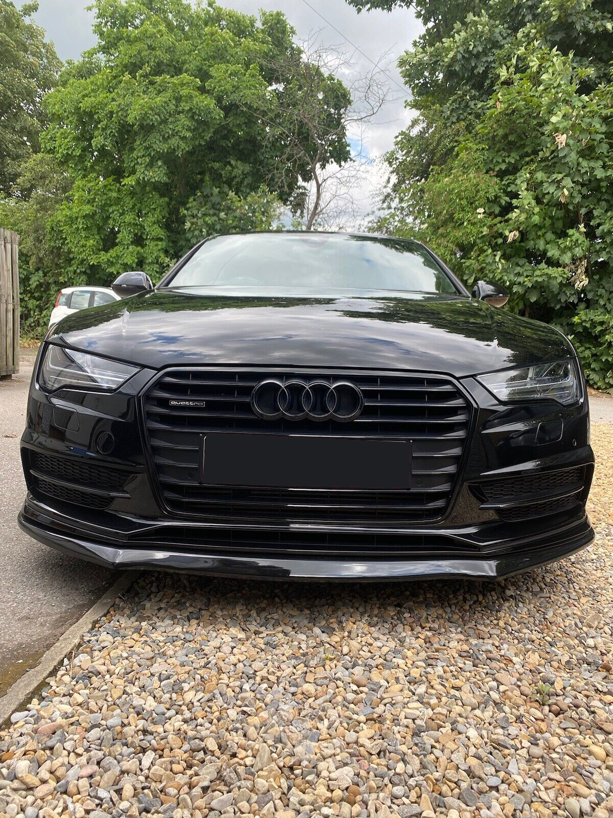 Splitter Anteriore AUDI S7 / A7 S-Line C7 FL 2014-2017 Con ABE TÜV