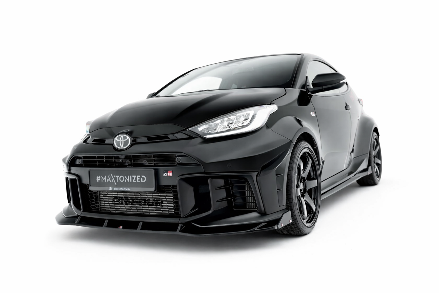💫ART.9325 Splitter Anteriore + Flaps per Toyota GR Yaris Mk4 Restyling💫