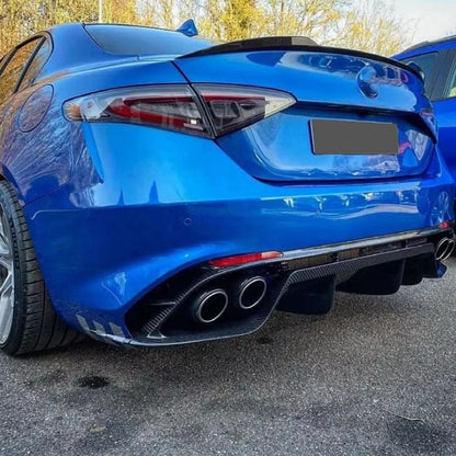 💫ART.6682 Spoiler Posteriore per Alfa Romeo Giulia (952) 2016+ stile QV💫