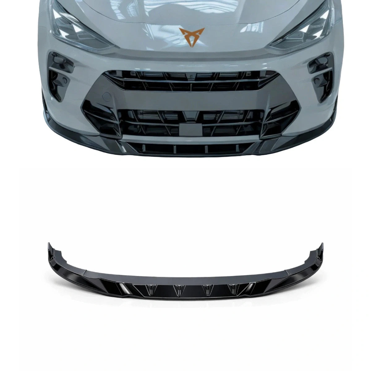💕ART.2394 SPLITTER ANTERIORE ADATTO PER CUPRA TERRAMAR 2024+💕