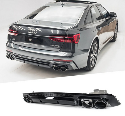 ART.5441  DIFFUSORI +TERMINALI AUDI A6 S6 C8 2019-2024