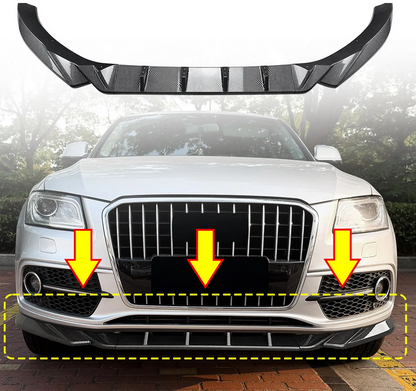 ART.6148 SPLITTER Audi Q5 8R SQ5 2013-2016