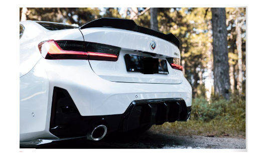💫Diffusore Posteriore per BMW Serie 3 G20/G21 M-Pack Facelift (2022+)💫