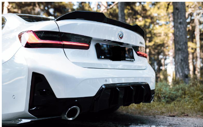 💫Rear Side Splitter (2 pz) per BMW Serie 3 G20/G21 M-Pack Facelift (2022+)💫