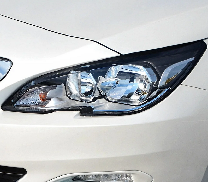 ART.7534  COVER FARI TRANSPARENT  Peugeot 308 308S  2014- 2018