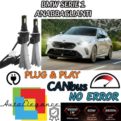 LED KIT H7 LED BMW SERIE 1 F20 F21 RESTYLING 6000K 6400 LUMEN LOW BEAM 