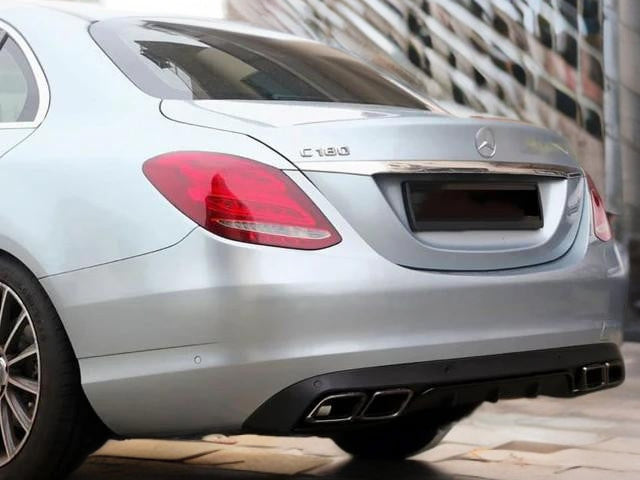 Diffusore adatto per Mercedes C-Class W205 Sedan Estate 2013-2018