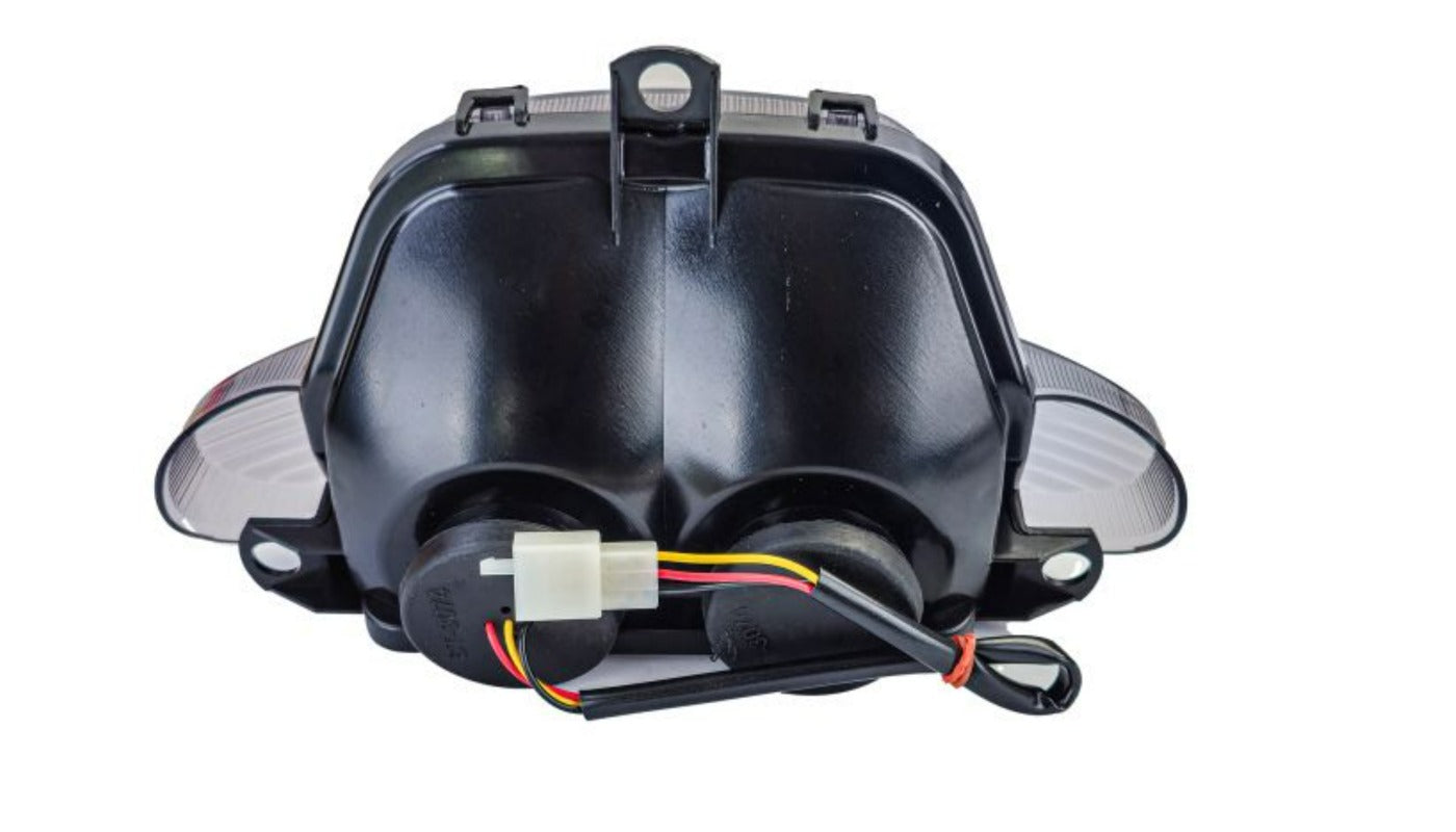 Motorcycle LED Tail Light Clear Glass Smoke For Honda CBR 900 Fireblade SC33 98-99 