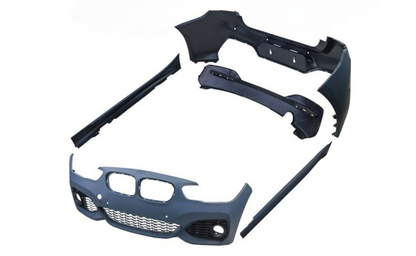 Diffusore davanzale paraurti kit carrozzeria sportiva per 1 serie BMW F20 LCI 15-20 1 terminale di scarico