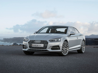 ⭐1944 GRIGLIA PER AUDI S5 A5 F5 2015-2019 LOOK S5 NERA PROFILI CROMATI⭐