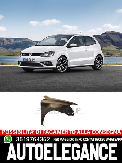 Prasco Front Right Mudguard For Vw Polo 6R1 6C1 6R0821106H 