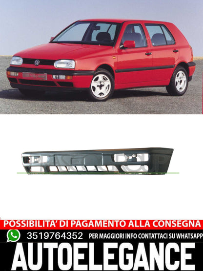 Paraurti Prasco Anteriore NERO Per Vw Golf III  1H6807217BBFR