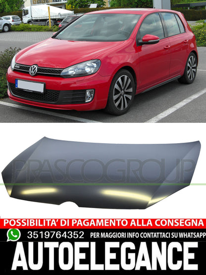 Cofano anteriore Prasco MOD. ASTICELLA per VW GOLF VI 5K0823031F