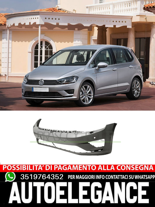 Paraurti Prasco Anteriore CON PRIMER FORI PDC LAVAFARI PARK ASSIST Per Vw Golf