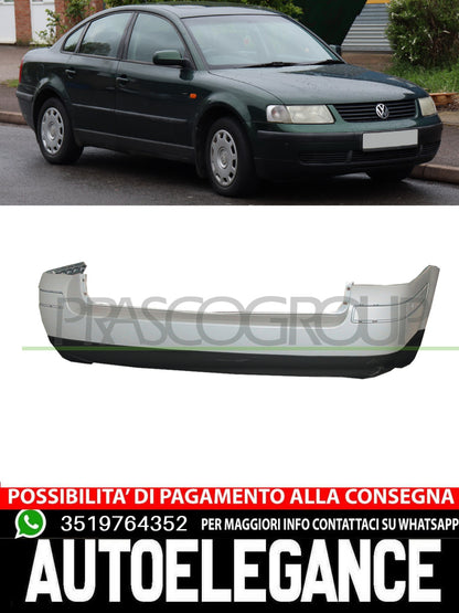 REAR BUMPER WITH PRIMER FOR PASSAT B5 1996-2000 3B9807417GRU 