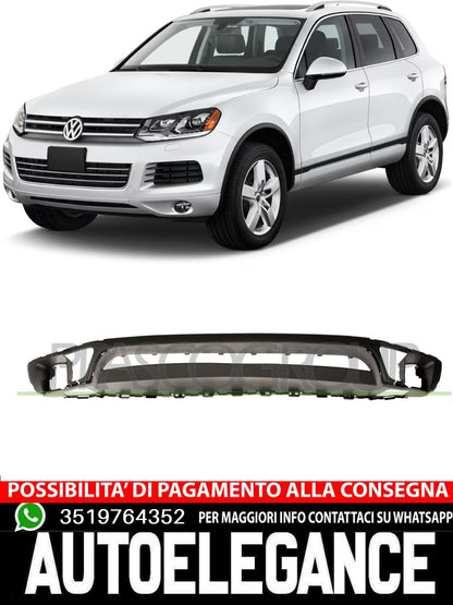 Front bumper spoiler WITH PRIMER for Volkswagen Touareg III 01/11- 07/14 