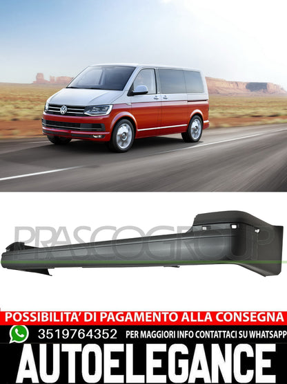 Paraurti Prasco Posteriore CON PRIMER TRACCE PDC per VW TRANSPORTER t6