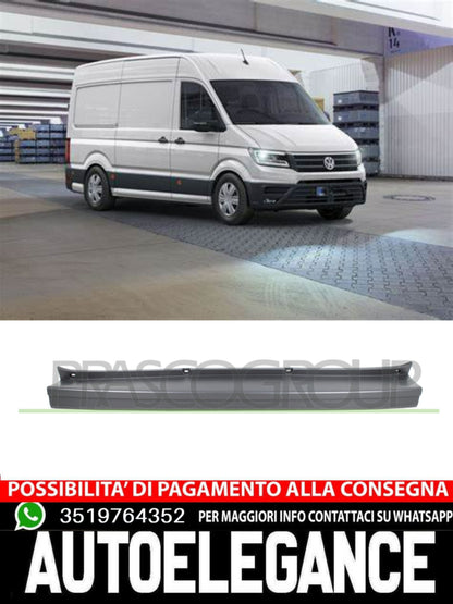 Paraurti Prasco POSTERIORE INFERIORE NERO per VW CRAFTER 7C08074219B9