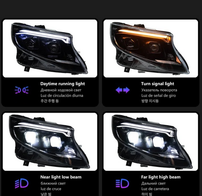 ART.5055    FARI  ANTERIORI MERCEDES VITO 2016-2023 W447