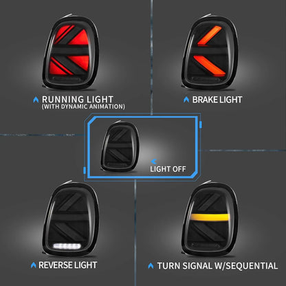 Full LED fanali posteriori per BMW Cooper Hatch Mini F-Series 2014-2019 (F55/F56/F57)