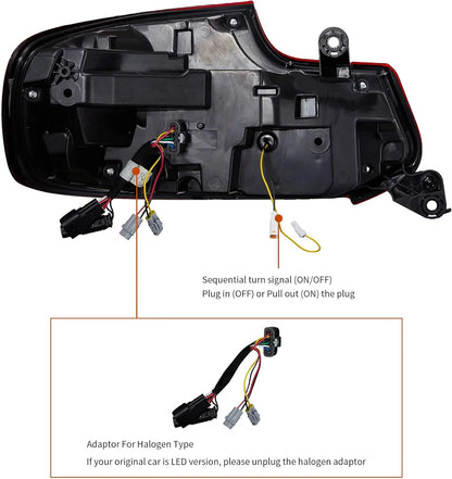 Fanali posteriori a LED per BMW Serie 2 M2 F87 F22 F23 2014-2021