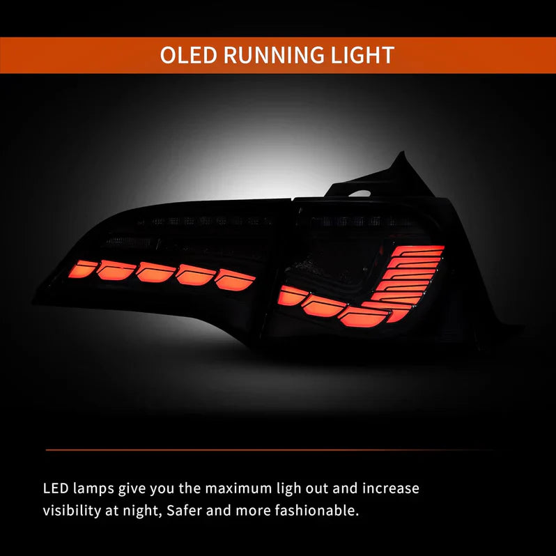 Fanali posteriori a LED per Tesla Model 3/Y 2017-2023 Ambra Indicatore di direzione