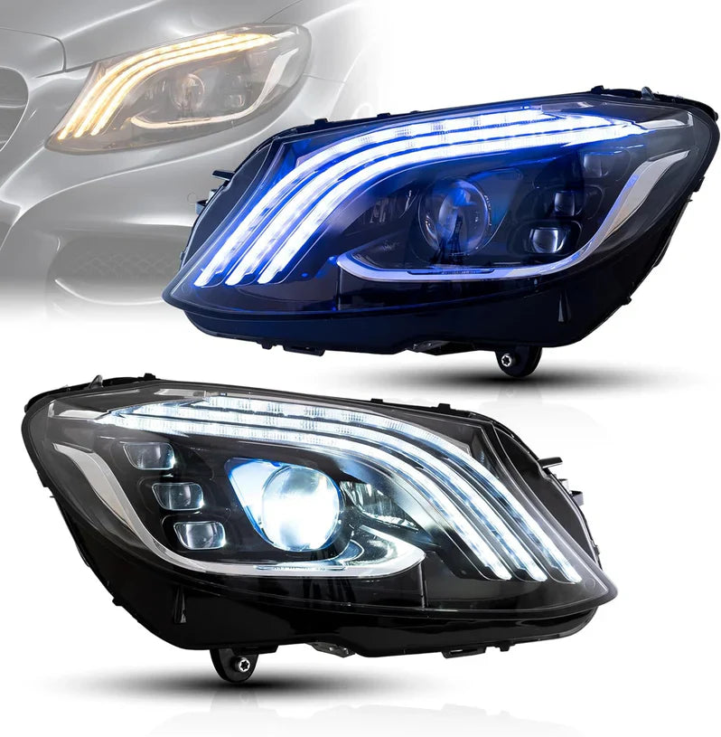 Fari a LED per Mercedes Benz Classe C W205 C300 2015-2021