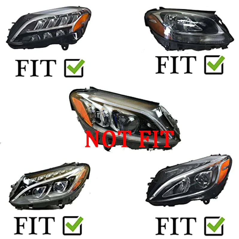 Fari a LED per Mercedes Benz Classe C W205 C300 2015-2021