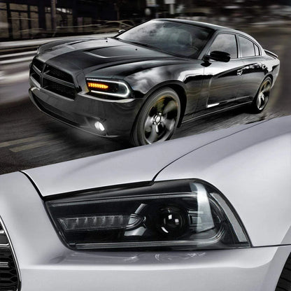 Fari per proiettori a doppio raggio per Dodge Charger 2011-2014 (versioni con guida a destra e sinistra)