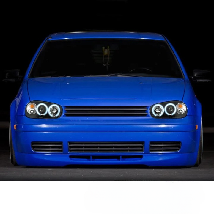 💫ART.7226 FARI "ANGEL EYES" NERI adatto per VW GOLF 4 09.97-09.03💫