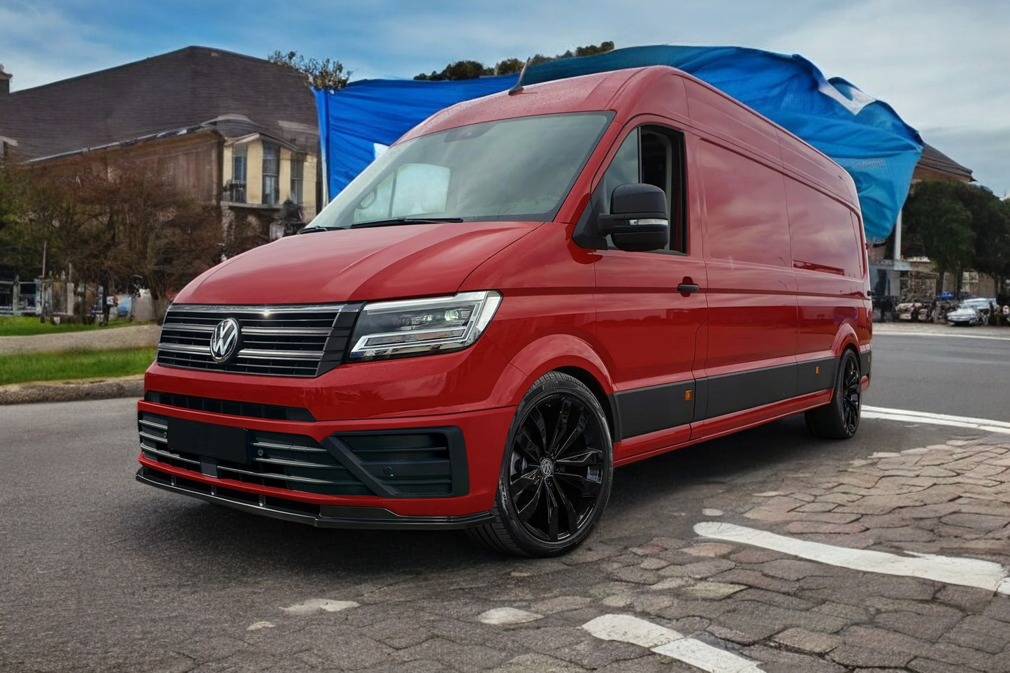 ✌️😎SOTTOPARAURTI ANTERIORE ADATTO PER VW CRAFTER II 2016- ABS 😎✌️