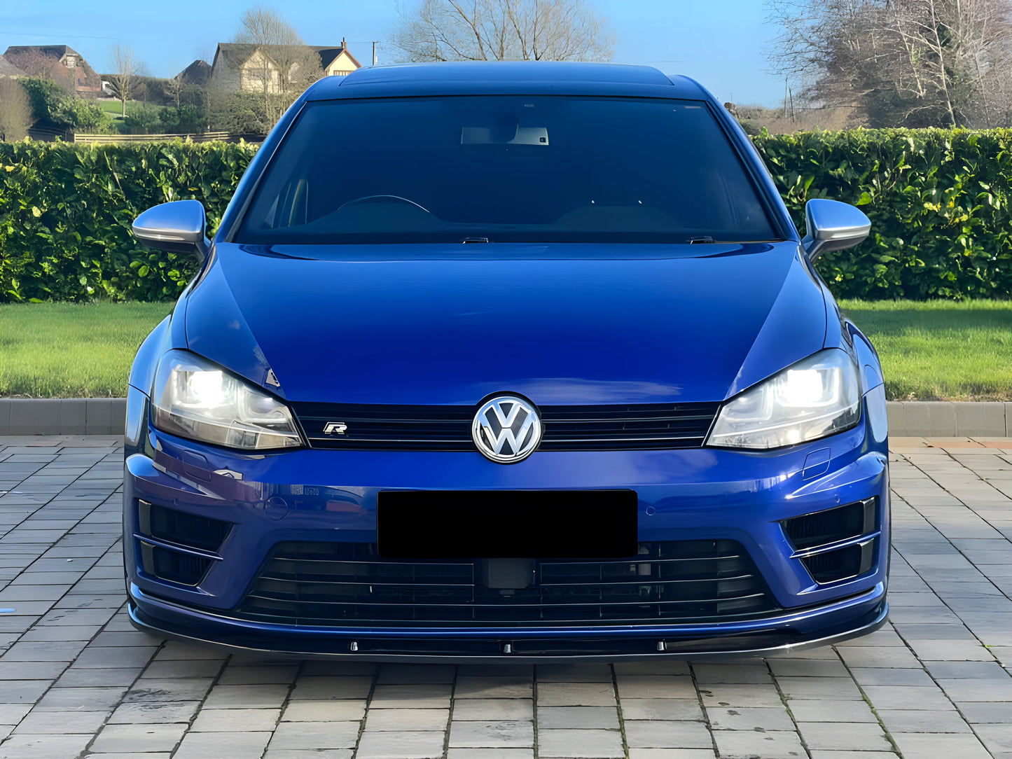Splitter anteriore adatto per VW Volkswagen Golf MK 7 R / R Line 2013-2016