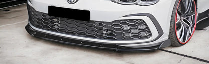 Splitter delantero versione 2 adatto per Volkswagen Golf MK 8 GTI/R Line 2020+