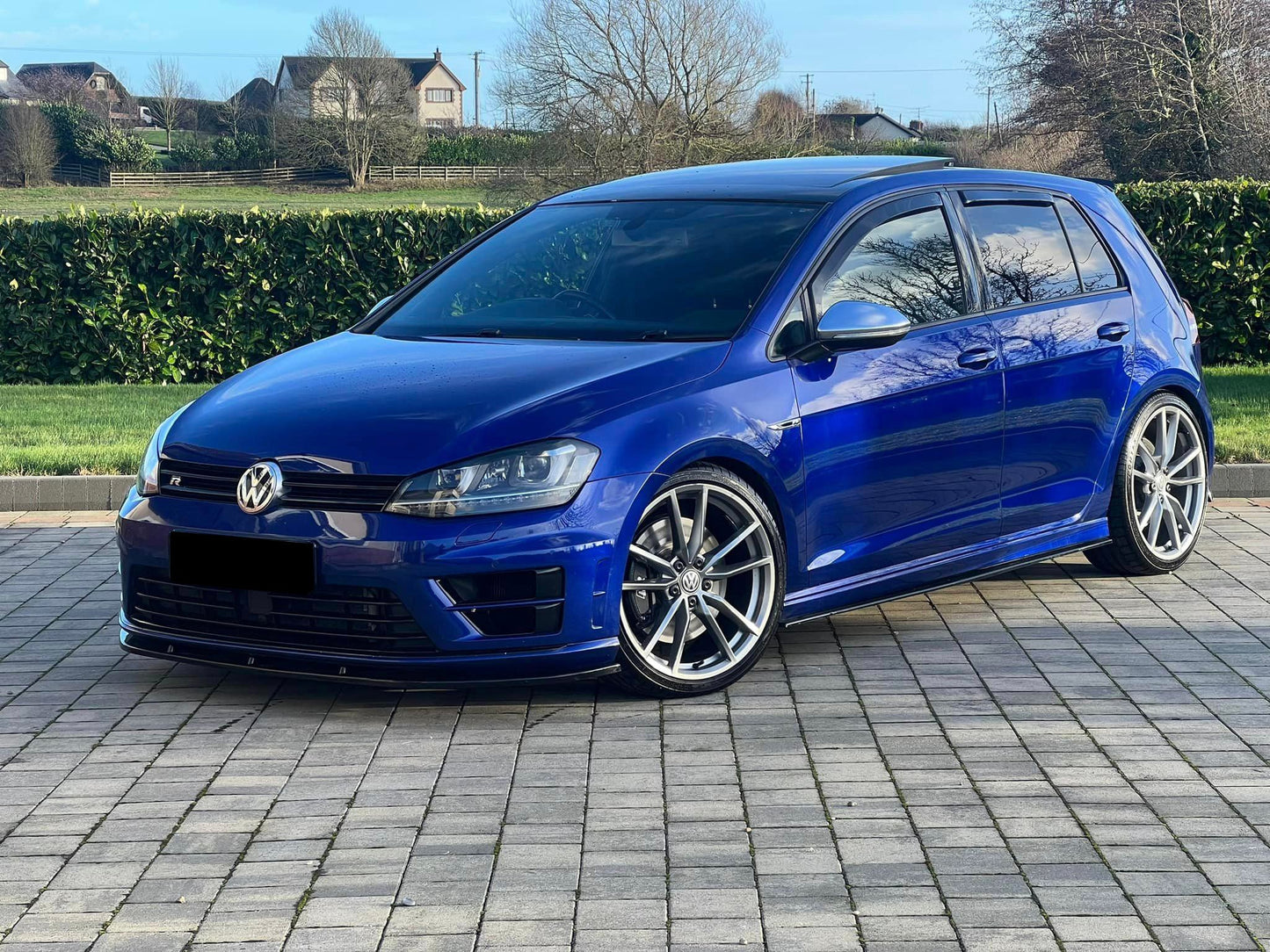 Splitter anteriore adatto per VW Volkswagen Golf MK 7 R / R Line 2013-2016