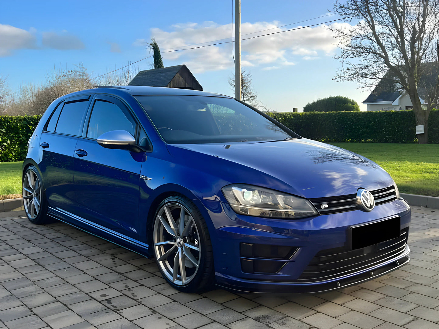 Splitter anteriore adatto per VW Volkswagen Golf MK 7 R / R Line 2013-2016