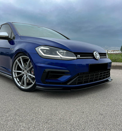 Splitter Anteriore VW VOLKSWAGEN Golf MK 7.5 R 2017-2020 Versione 3 Con ABE TÜV