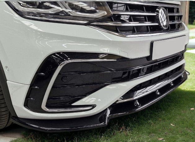 Splitter suitable for VW VOLKSWAGEN Tiguan MK2 R/R-Line Facelift 2020+ 