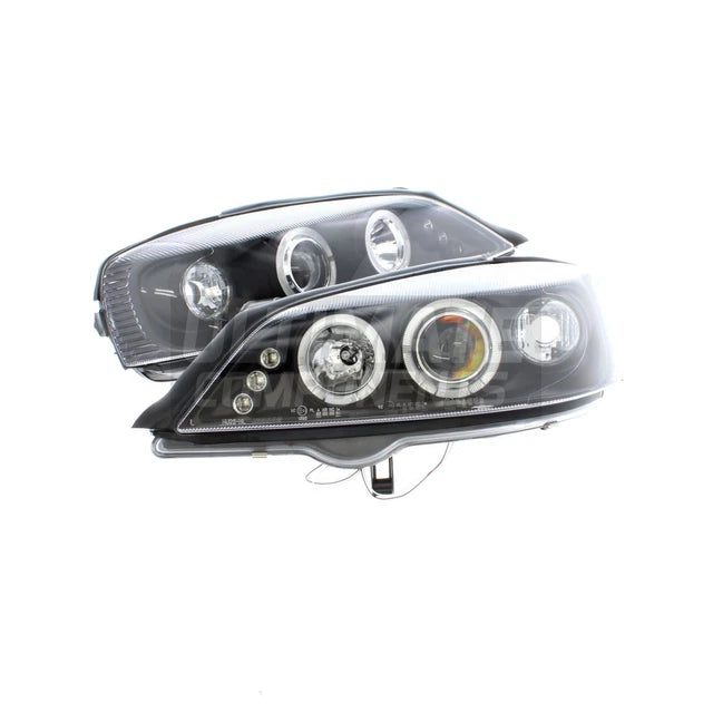 💫ART.6129 OPEL ASTRA G 02.98-02.04 OCCHI D'ANGELO CROMATI💫