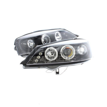 💫ART.6129 OPEL ASTRA G 02.98-02.04 OCCHI D'ANGELO CROMATI💫