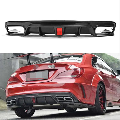 💥Diffusore paraurti posteriore adatto per Mercedes Classe C W205 S205 14-20💥