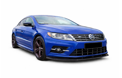 💫 Splitter Anteriore Nero Lucido per VW Passat CC R Line 2008-2011💫