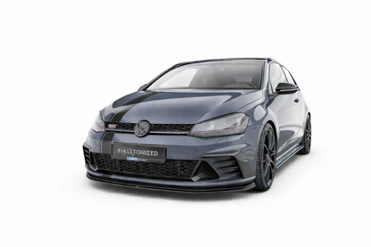 💫ART.9315 Splitter Anteriore Nero Lucido per VW Golf GTI Clubsport Mk7 2013-2016💫