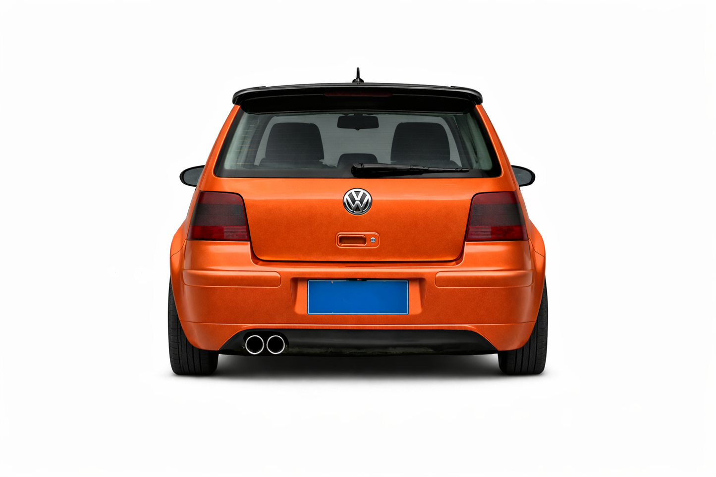 💫ART.8123 SPOILER Tetto Nero Lucido ABS Golf 4 1997-2003💫