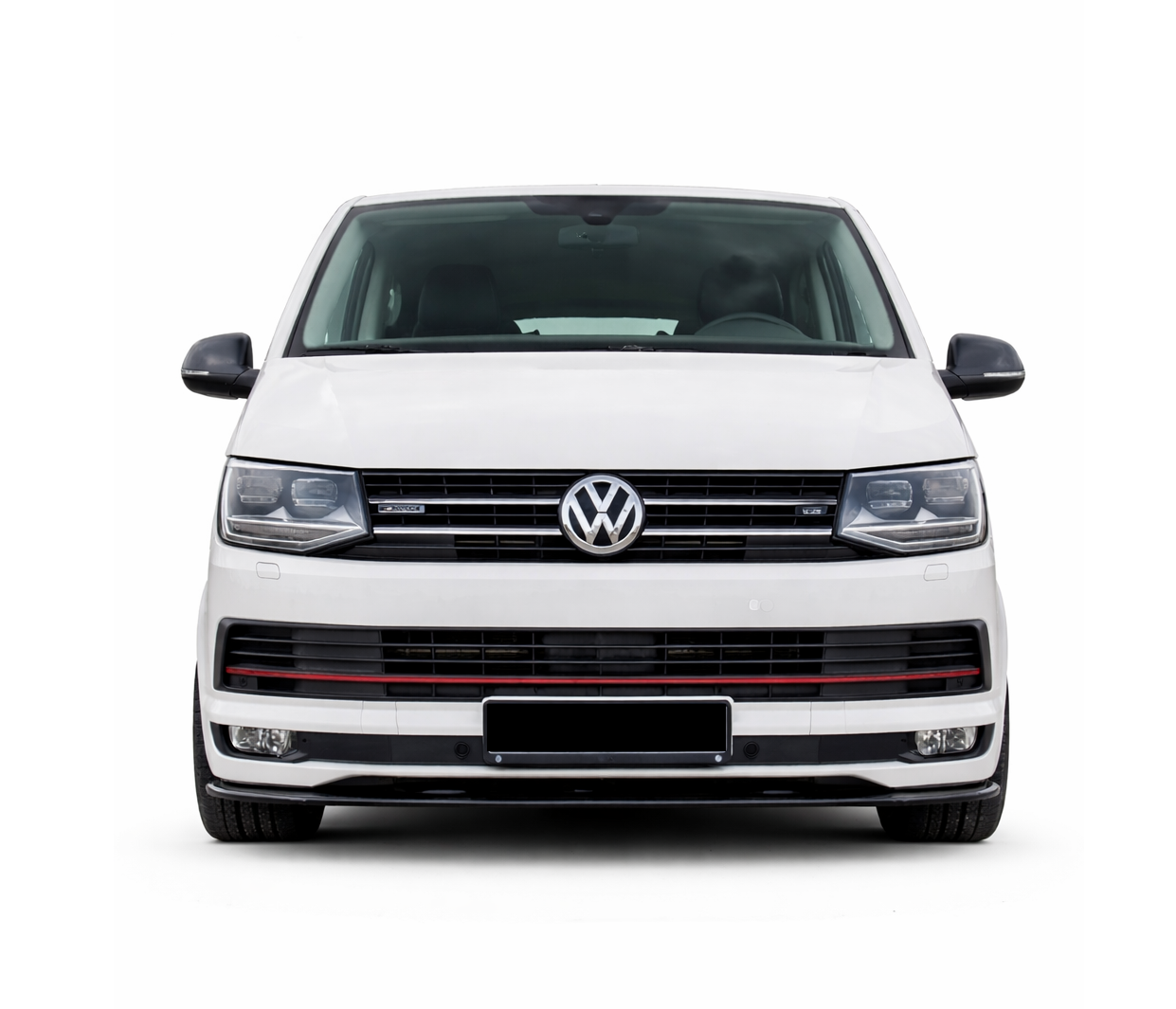 💫ART.9509 Splitter Anteriore Nero Lucido per Transporter T6 2003-2019💫