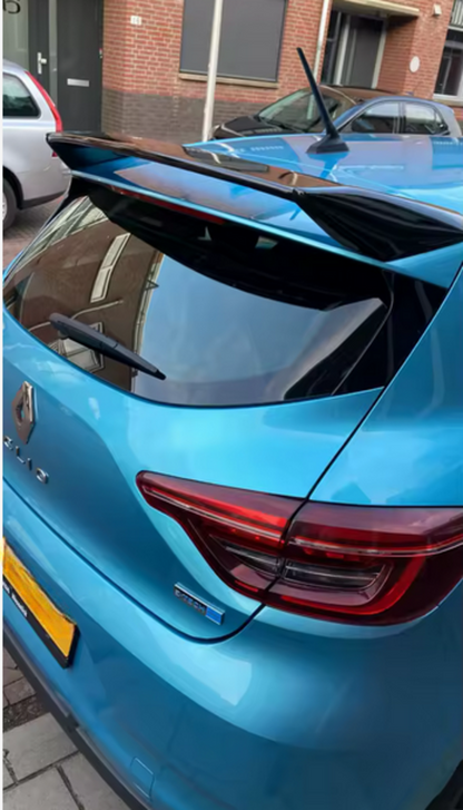 💕ART.8379 SPOILER RENAULT CLIO 2019-2024 NERO  LUCIDO💕