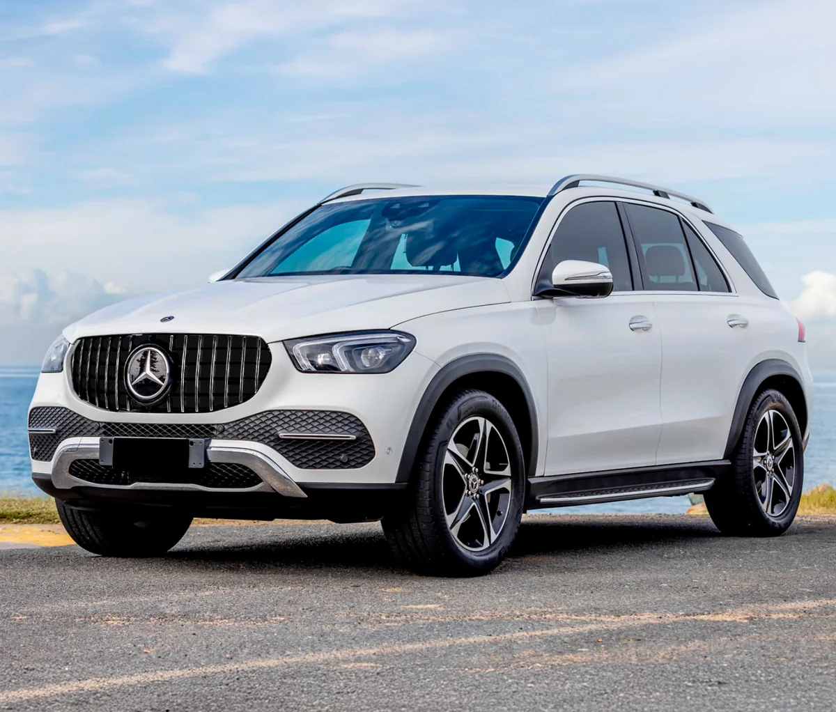 💫ART.7964 Griglia Nera Cromata per GLE V167 Coupé C167 18-23 senza AMG💫
